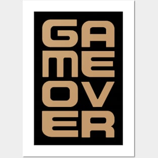 Game over Posters and Art